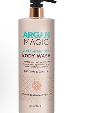 ARGAN MAGIC™ Argan Oil Biotin ULTRA-HYDRATING COCONUT & VANILLA BODY WASH